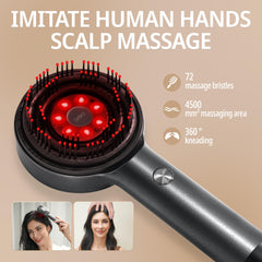 Breo Scalp 3L with 360° massage teeth for full scalp coverage.