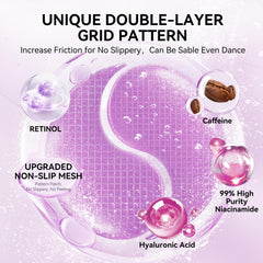 BREYLEE Retinol Eye Mask reduces puffiness and brightens tired-looking eyes.