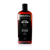 Brickell Deep Moisture Body Lotion unscented bottle front view for daily hydration