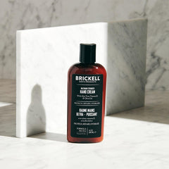 Brickell Maximum Strength Hand Cream being applied to dry hands for comfort.