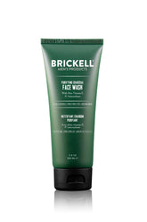 Brickell Men's Purifying Charcoal Face Wash bottle front for daily cleansing.