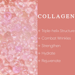 BRIGHCA Collagen Cream hands applying illustrates effortless day-to-night routine