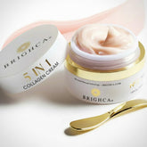 BRIGHCA Collagen Cream packaging shot highlighting daily hydration benefits