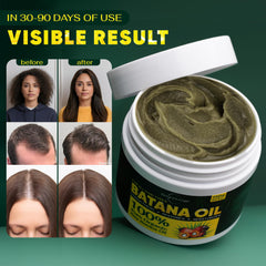 BRIGHTJUNGLE Batana Oil jar ready for simple application