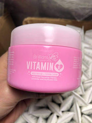 BRILLIANT SKIN ESSENTIALS Vitamin E Cream packaging designed to stay clean.