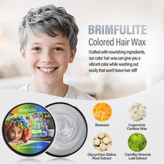 BRIMFULITE bottle emphasizes mess-free, rinse-out formula.