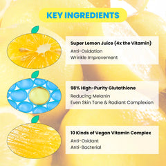 BRING GREEN Super Lemon Sleeping Pack application with spatula for clean, precise coverage.