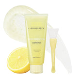 BRING GREEN Super Lemon Sleeping Pack bottle close-up for overnight hydration and radiance.