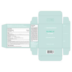 BRING GREEN Tea Tree CICA Sun Cushion compact open reveals easy reapplication and mineral SPF.