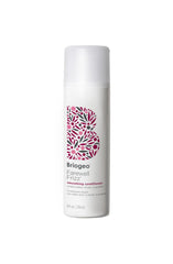 Briogeo Farewell Frizz conditioner bottle highlights vegan formula for smoother, shinier hair.