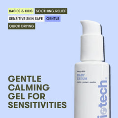 Texture swirls of Briotech HOCl serum illustrating a light, fast-acting gel.