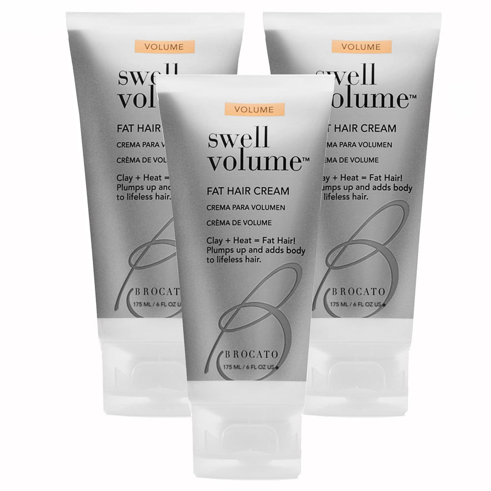 Brocato Swell Volume Hair Cream bottle showing volumizing formula for fine hair