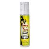 Bronner Bros Tropical Roots foam bottle showing hydrating formula for definition