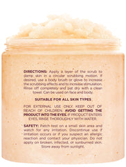 Brooklyn Botany jojoba beads and sugar texture provide gentle exfoliation