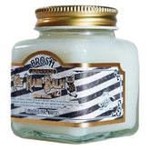 BROSH Hair Balm 121 bottle showing portable styling and moisture for hair and skin.