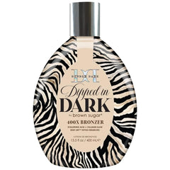 Brown Sugar Double Dark bottle showcasing ultra-deep bronze color