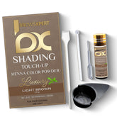 Brows Xpert professional shading kit with light brown powder for natural color