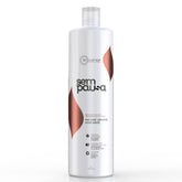 Brscience no-formaldehyde bottle pour demonstrates safe application.