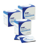Bruder eyelid cleansing wipes three-pack for on-the-go cleansing and oil removal.