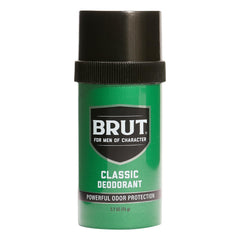 BRUT Deodorant Stick Original packaging shows an eight-stick bulk pack for savings.