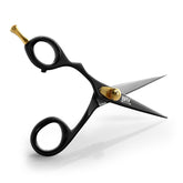 BRV MEN left-handed mustache scissors deliver precise control for clean trims.