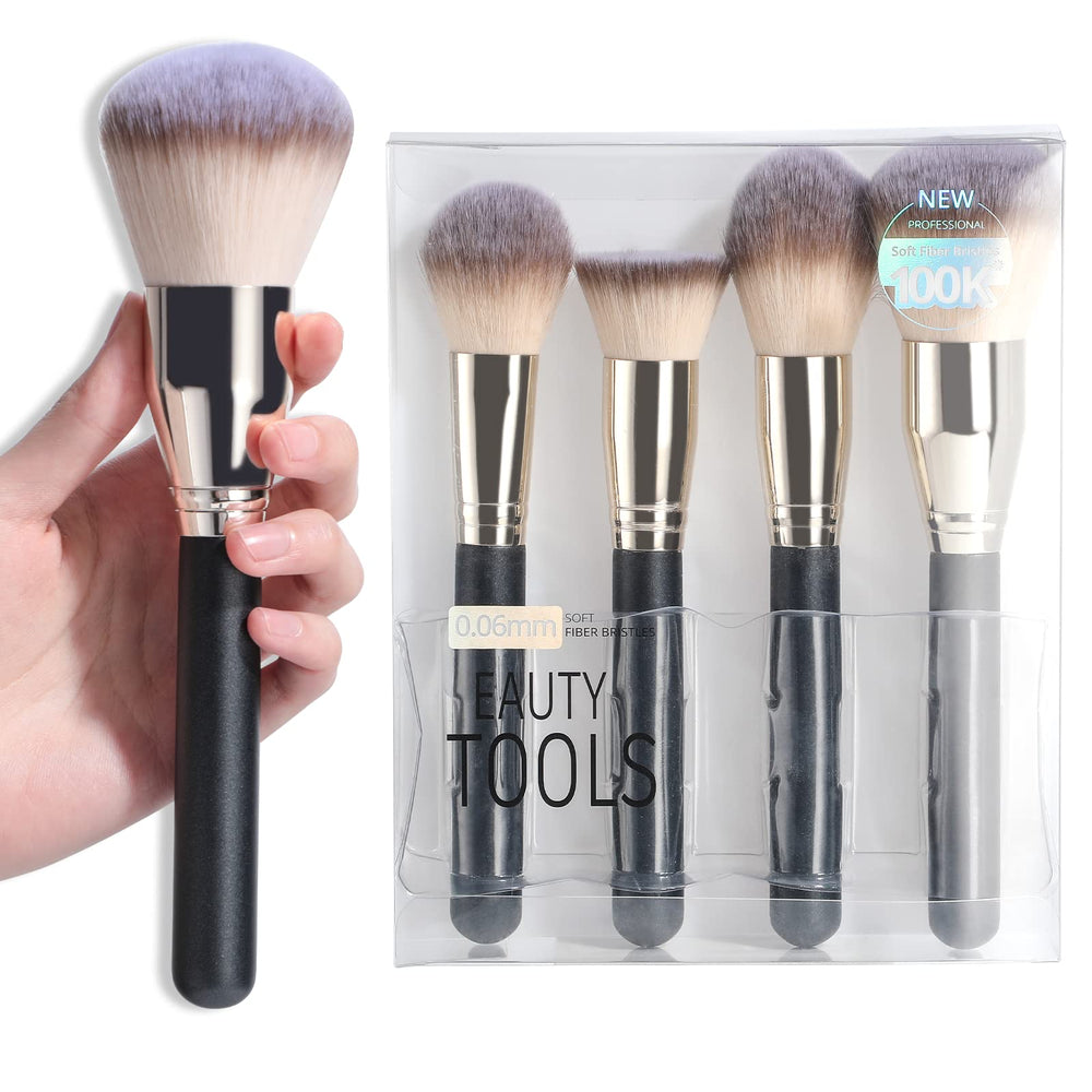 BS-MALL Soft Professional Makeup Brush Set foundation brush for smooth, streak-free liquid makeup.