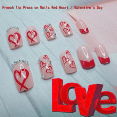 BSBTBZ glossy pink nails with rhinestones for glam detail
