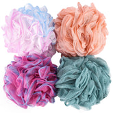 BTYMS large loofah sponge 75g per piece in a four-pack for rich foam.