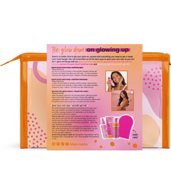B.TAN Clear Self Tan Gel bottle shows transfer-free application