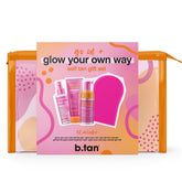 B.TAN Clear Self Tan Gel Travel Size Kit for on-the-go glow