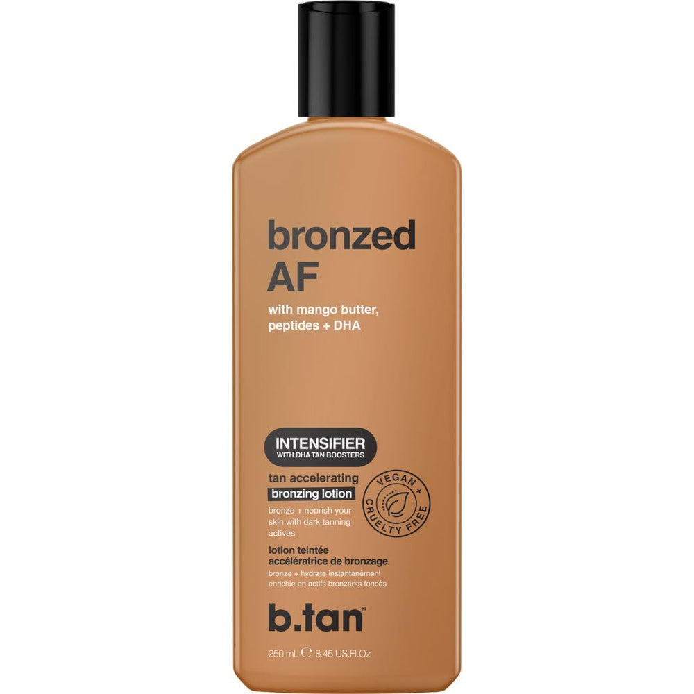 B.TAN Sun Tanning Lotion tinted for an instant bronze glow