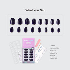 BTArtbox 32-nail kit in 16 sizes ensuring a precise fit