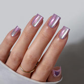 BTArtbox Chrome Cat Eye nails in glass ocean finish for daily glamour.