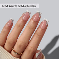 BTArtbox Ice Veil nail kit packaging showing size variety for a custom fit