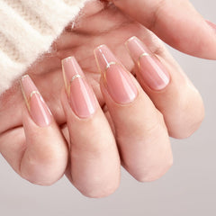 BTArtbox long press-on nails in soft gel for salon-like length at home