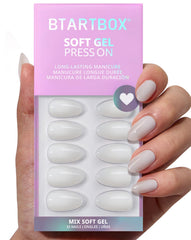 BTArtbox nail glue and tabs included for secure, lasting adhesion.
