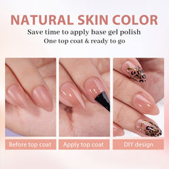 BTArtbox natural semi-transparent tips provide breathable, seamless look.
