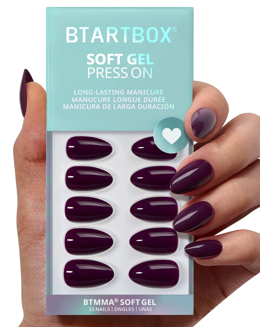 BTArtbox Poison Potion nails in packaging for quick, stylish at-home manicure