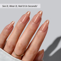 BTArtbox nails with gel glue shown for long-lasting wear up to 28 days