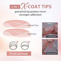 BTArtbox soft gel material offers flexible, natural-feeling nail tips.