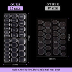 BTArtbox waterproof nail tabs withstand daily activities