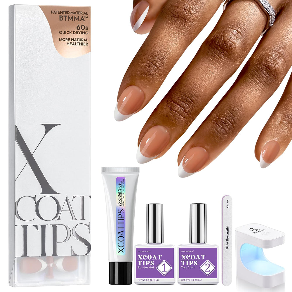 BTArtboxnails French Nails Kit packaging for easy at-home manicure