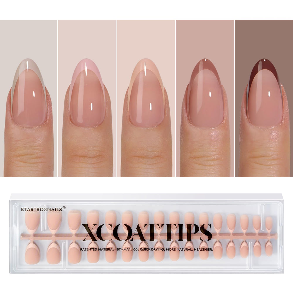 BTArtboxnails French tip nails for a clean, salon-like manicure at home.
