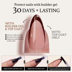 BTArtboxNails pre-applied primer and base coat for easier at-home application.
