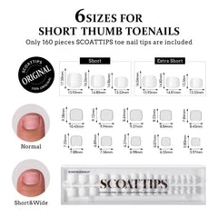 BTArtboxnails SCOATTIPS soft gel tips offer flexible, comfortable wear