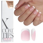 BTArtboxnails XCOATTIPS 4-week wear image showing durable extension for busy weeks