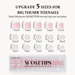 BTArtboxnails XCOATTIPS four-times thicker tips help keep nails secure.