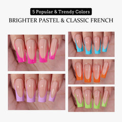BTArtboxnails XCOATTIPS primer-base-coat ensures ready adhesion with pre-applied base.