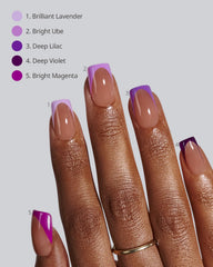 BTArtboxnails XCOATTIPS pre-applied primer and base coat speed up nail extensions.