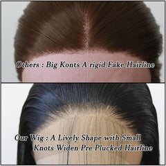 BTWTRY long straight jet black wig ideal for elegant events